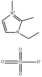 1H-Imidazolium, 3-ethyl-1,2-dimethyl-, perchlorate (1:1) Struktur