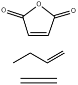 2,5-Furandione, polymer with 1-butene and ethene, graft,107137-84-8,结构式