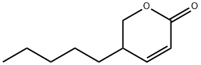 5,6-Dihydro-5-pentyl-2H-pyran-2-one 结构式