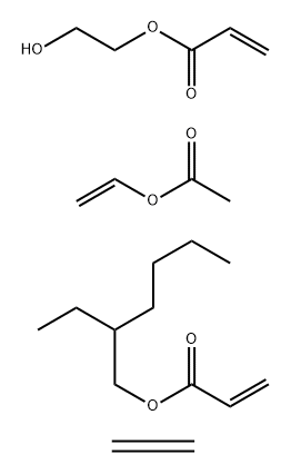 107175-81-5 2-Propenoic acid, 2-ethylhexyl ester, polymer with ethene, ethenyl acetate and 2-hydroxyethyl 2-propenoate