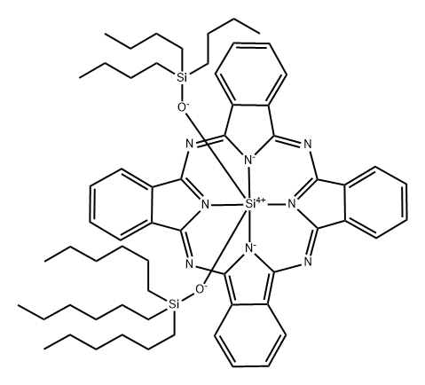 Silicon, [29H,31H-phthalocyaninato(2-)-κN29,κN30,κN31,κN32](1,1,1-tributylsilanolato)(1,1,1-trihexylsilanolato)-, (OC-6-23)-