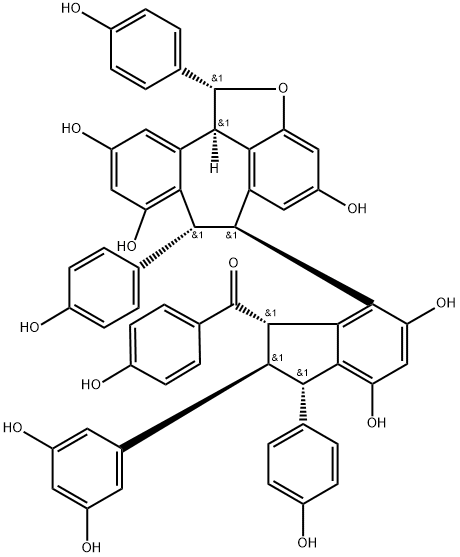 CARASINOL D,1072797-66-0,结构式