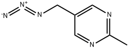 5-(Azidomethyl)-2-methylpyrimidine Struktur