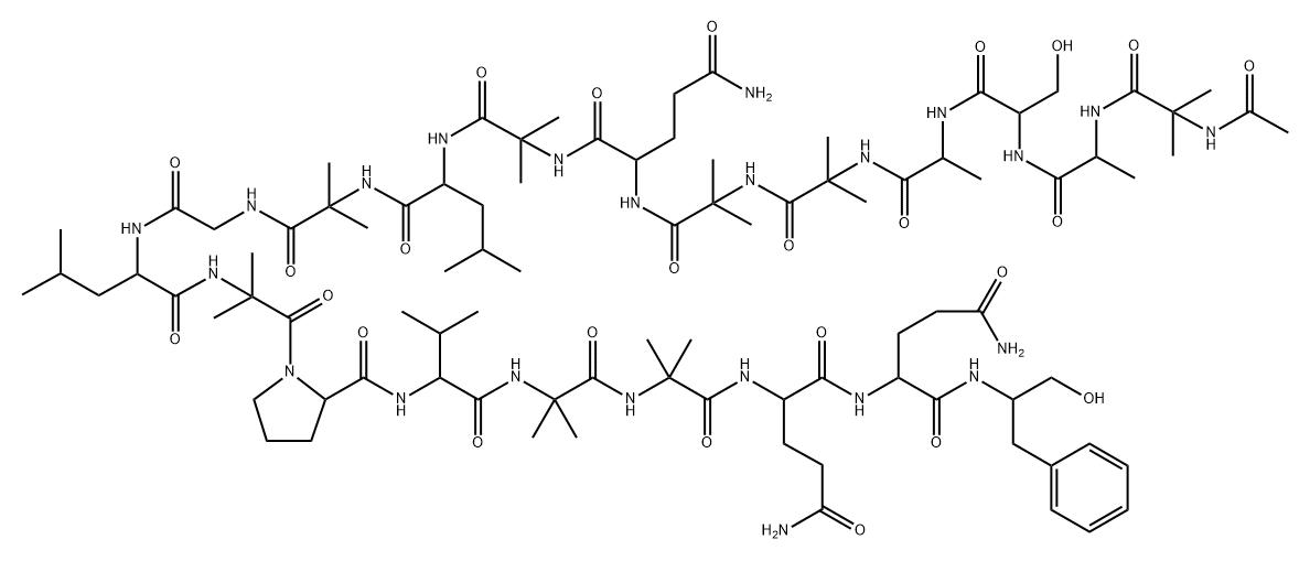 trichosporin B-Ia 化学構造式