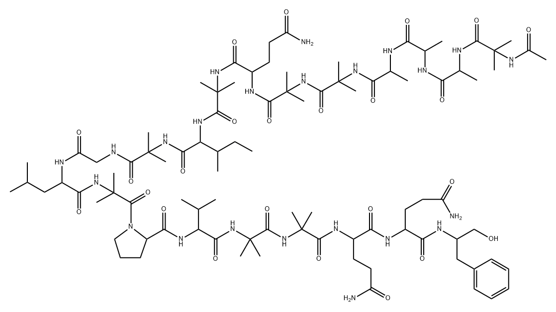 trichosporin B-V Struktur