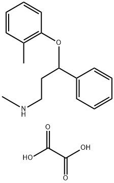 N-Methyl-3-(2-methylphenoxyl)-3-phenylpropylamine oxalate Structure