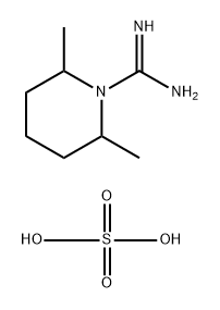 2,6-Dimethylpiperidine-1-carboximidamide sulfate Structure