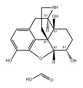 Morphinan-3,6,14-triol, 4,5-epoxy-, (5α,6α)-, formate (1:1)