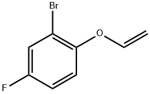 2-Bromo-4-fluoro-1-vinyloxy-benzene 结构式