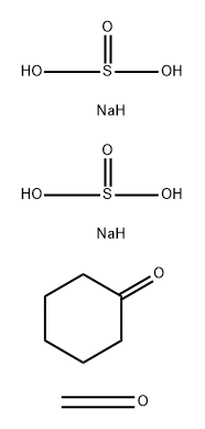 Sulfurous acid, disodium salt, reaction products with cyclohexanone-formaldehyde polymer and sodium bisulfite Structure