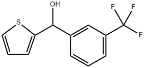 thiophen-2-yl(3-(trifluoromethyl)phenyl)methanol 化学構造式