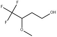 4,4,4-Trifluoro-3-methoxybutan-1-ol Struktur