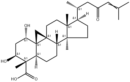 枙子花乙酸 结构式