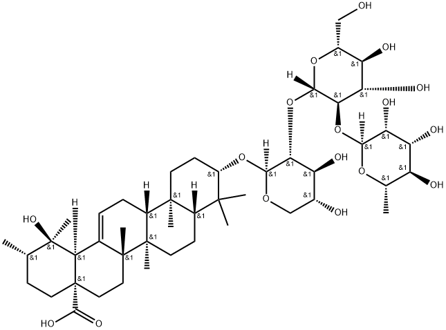 ilexsaponin B2 Struktur