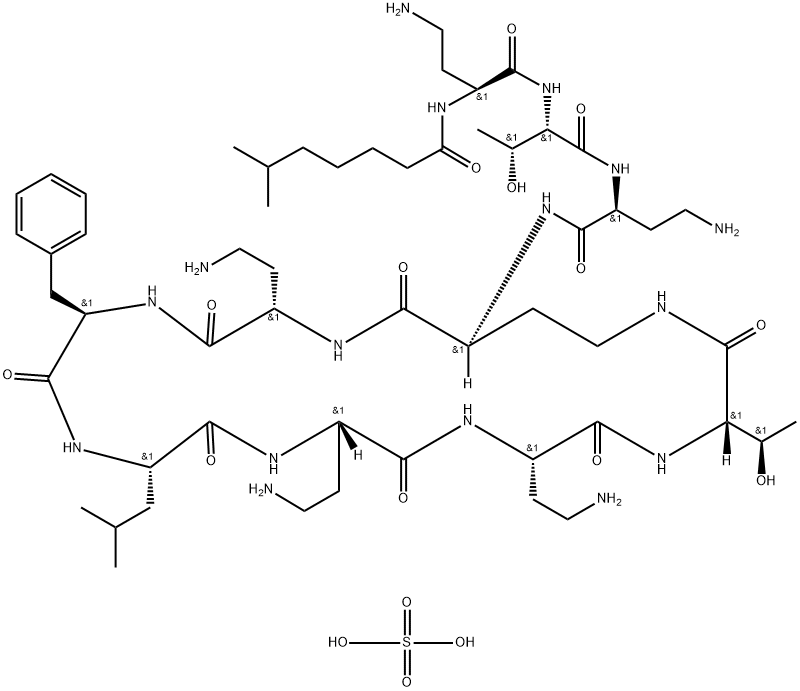 108965-69-1 硫酸多粘菌素B2硫酸盐