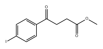 Methyl 4-iodo-γ-oxobenzenebutanoate Struktur