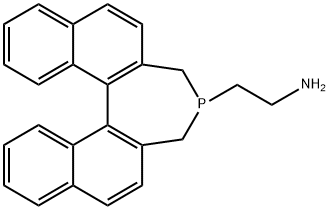 2-[(11bS)-3H-Binaphtho[2,1-c:1μ,2μ-e]phosphepin-4(5H)-yl]ethanamine Structure