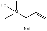 Silanol, 1,1-dimethyl-1-(2-propen-1-yl)-, sodium salt (1:1) Structure