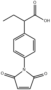 Benzeneacetic acid, 4-(2,5-dihydro-2,5-dioxo-1H-pyrrol-1-yl)-α-ethyl-|Benzeneacetic acid, 4-(2,5-dihydro-2,5-dioxo-1H-pyrrol-1-yl)-α-ethyl-