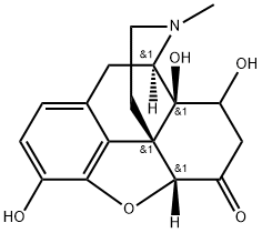 Morphinan-6-one, 4,5-epoxy-3,8,14-trihydroxy-17-methyl-, (5α)-,109440-85-9,结构式