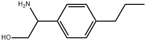 Benzeneethanol, β-amino-4-propyl- Structure