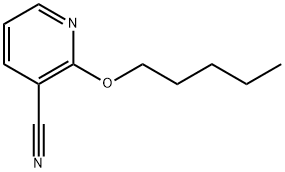 2-(Pentyloxy)-3-pyridinecarbonitrile Structure