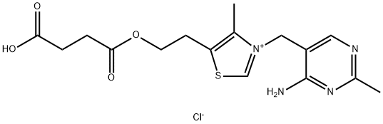 Thiamine Hydrogen Succinate,109649-24-3,结构式