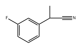 2-(3-氟苯基)丙腈, 1096868-17-5, 结构式