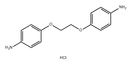 [4-[2-(4-azaniumylphenoxy)ethoxy]phenyl]azanium dichloride,109690-44-0,结构式