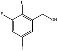 (2,3-Difluoro-5-iodophenyl)methanol,1097626-22-6,结构式