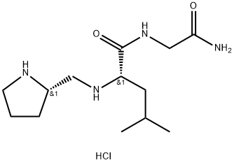 prolyl-psi(methylamino)leucyl-glycinamide Structure