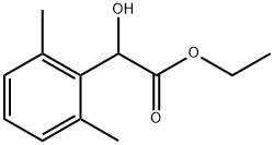 Ethyl α-hydroxy-2,6-dimethylbenzeneacetate Structure