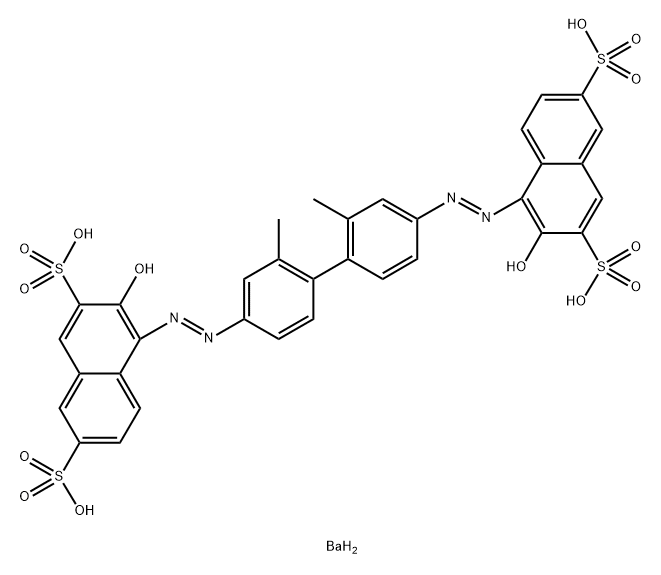 C. I. Pigment Red 62 Structure