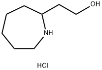 2-(Azepan-2-yl)ethan-1-ol Hydrochloride 化学構造式