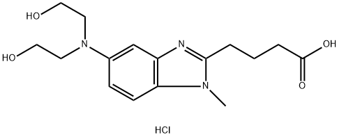 BendaMustine Dihydroxy IMpurity 化学構造式