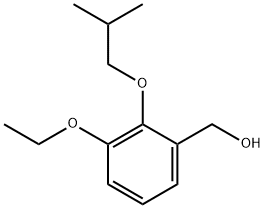 (3-ethoxy-2-isobutoxyphenyl)methanol,1099618-47-9,结构式