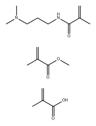 2-Propenoic acid, 2-methyl-, C12-15-alkyl esters, polymers with N-3-(dimethylamino)propyl-2-methyl-2-propenamide and Me methacrylate 结构式