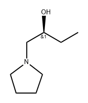 (aS)-a-ethyl-1-Pyrrolidineethanol 结构式