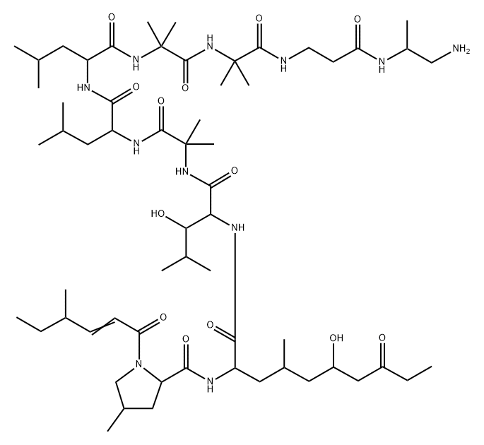 leucinostatin C,110483-88-0,结构式