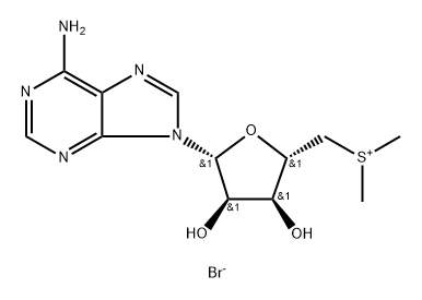 -(dimethylsulfonio)adenosineBromide Structure