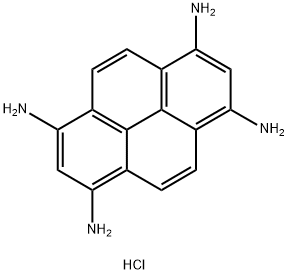 1,3,6,8-Tetramine pyrene hydrochloride (1:4) Structure