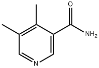 4,5-Dimethyl-3-pyridinecarboxamide 化学構造式