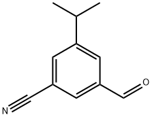 3-Formyl-5-isopropylbenzonitrile Structure