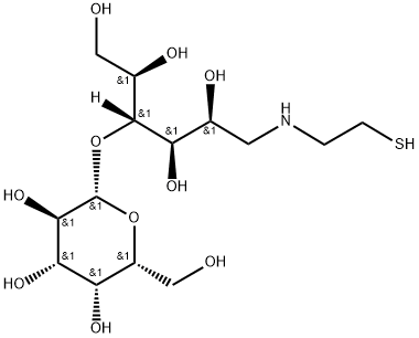 N-(2'-mercaptoethyl)lactamine 化学構造式