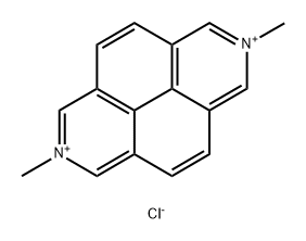 Benzo[lmn][3,8]phenanthrolinium, 2,7-dimethyl-, chloride (1:2) Structure