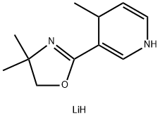 Pyridine, 3-(4,5-dihydro-4,4-dimethyl-2-oxazolyl)-1,4-dihydro-4-methyl-, lithium salt (1:1)