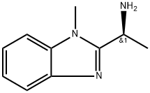 (S)-1-(1-甲基-1H-苯并[D]咪唑-2-基)乙胺,1118114-90-1,结构式