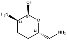 alpha-erythro-Hexopyranose,2,6-diamino-2,3,4,6-tetradeoxy-(9CI) 化学構造式