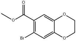 methyl 7-bromo-2,3-dihydrobenzo[b][1,4]dioxine-6-carboxylate|