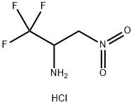 1,1,1-Trifluoro-3-nitropropan-2-amine hydrochloride Structure